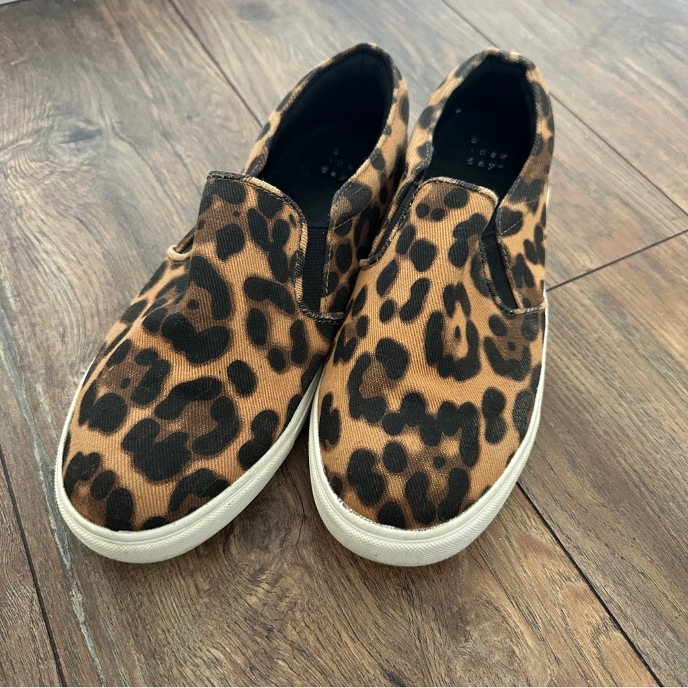 {preloved} a new day Leopard Print Slip-On Sneakers